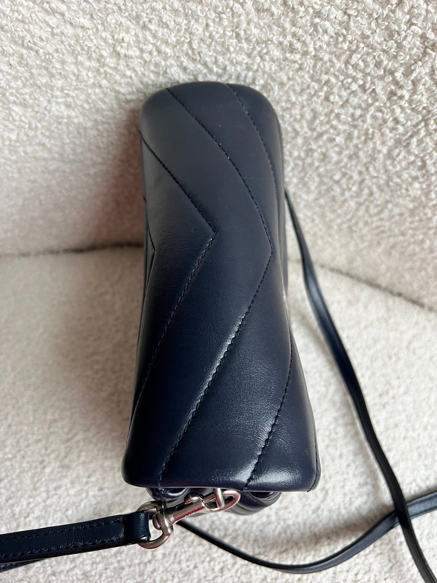 Yves Saint Laurent (YSL) Navy Blue Toy Lou Lou (RRP £1350)