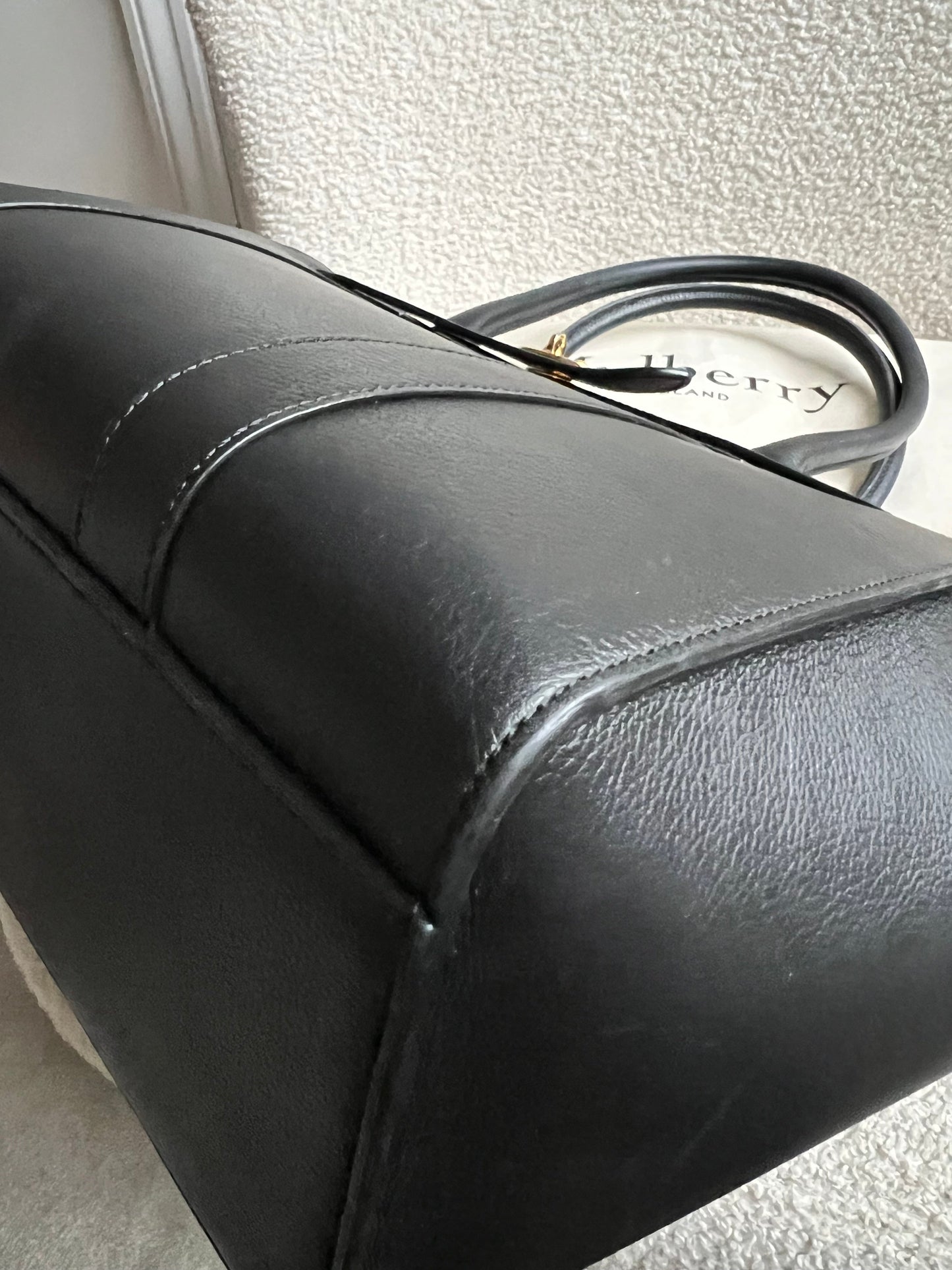 Mulberry Black Zipped Bayswater (RRP £1,350)