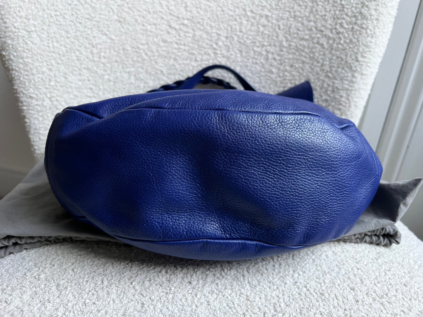 Mulberry Blue Daria Satchel (RRP £795)