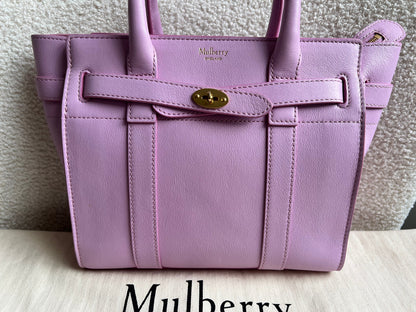 Mulberry Lilac Mini Zipped Bayswater (RRP £1095)