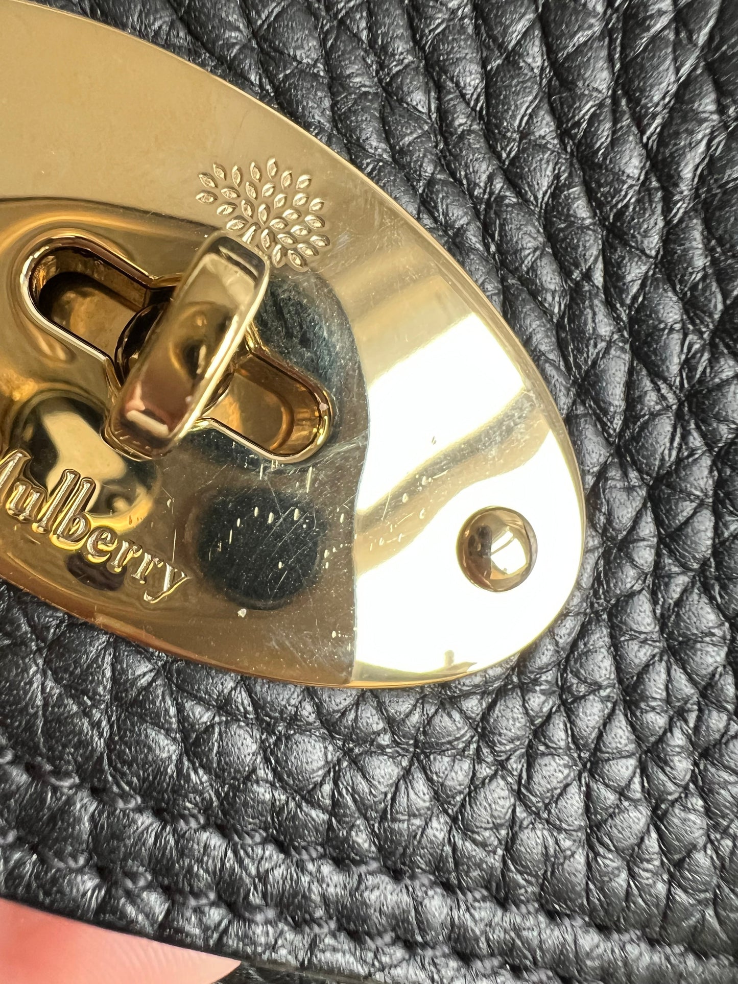 Mulberry Black Mini Alexa (RRP £995)