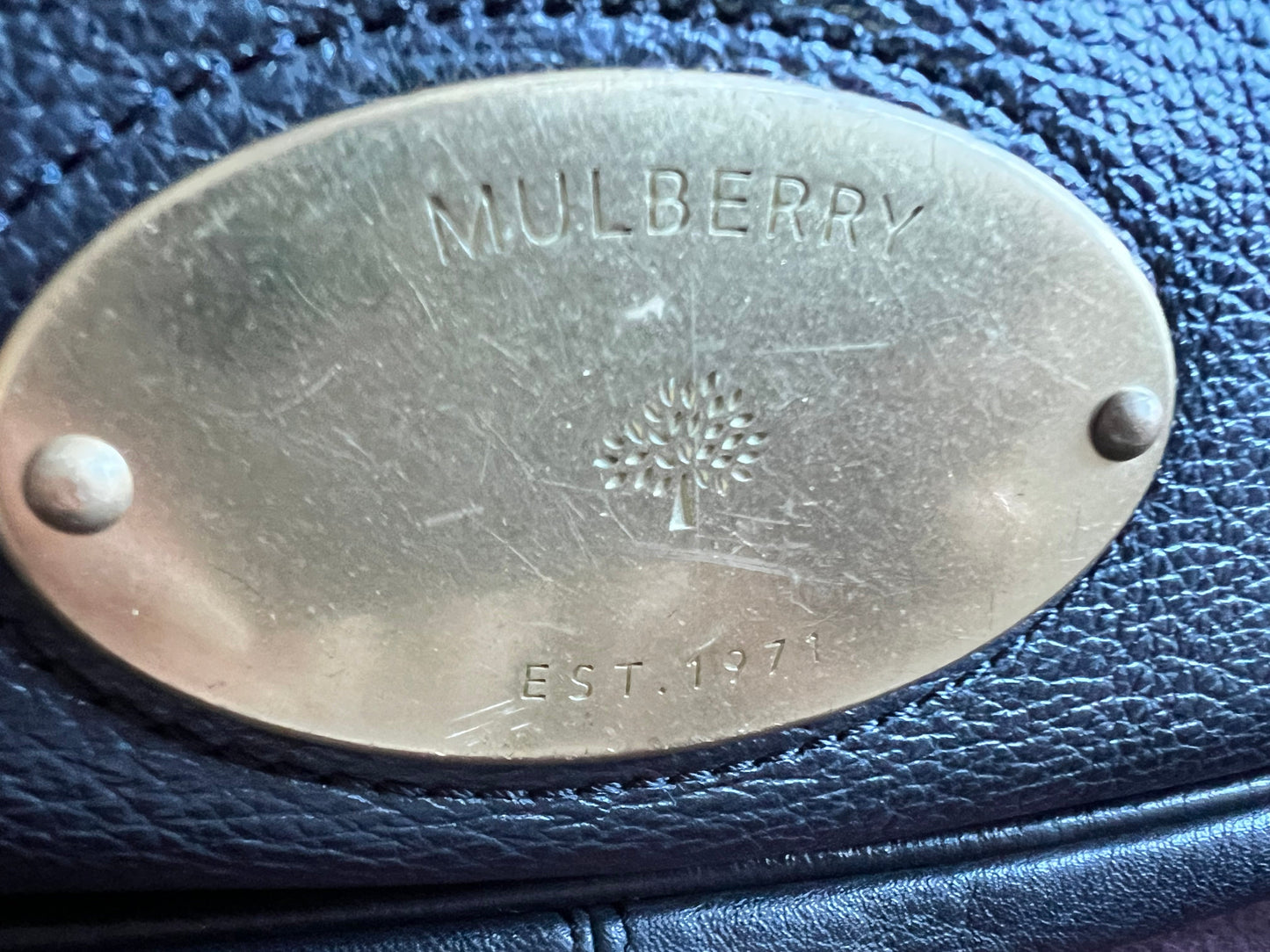 Mulberry Black Mitzy Messenger