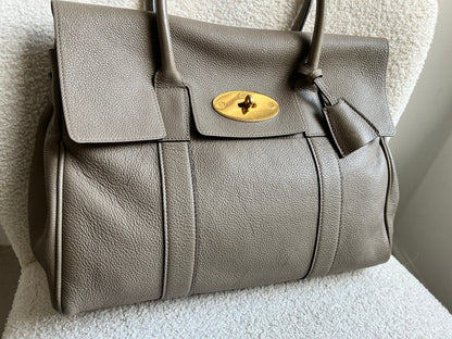 Mulberry Solid Grey Bayswater (RRP £1095)