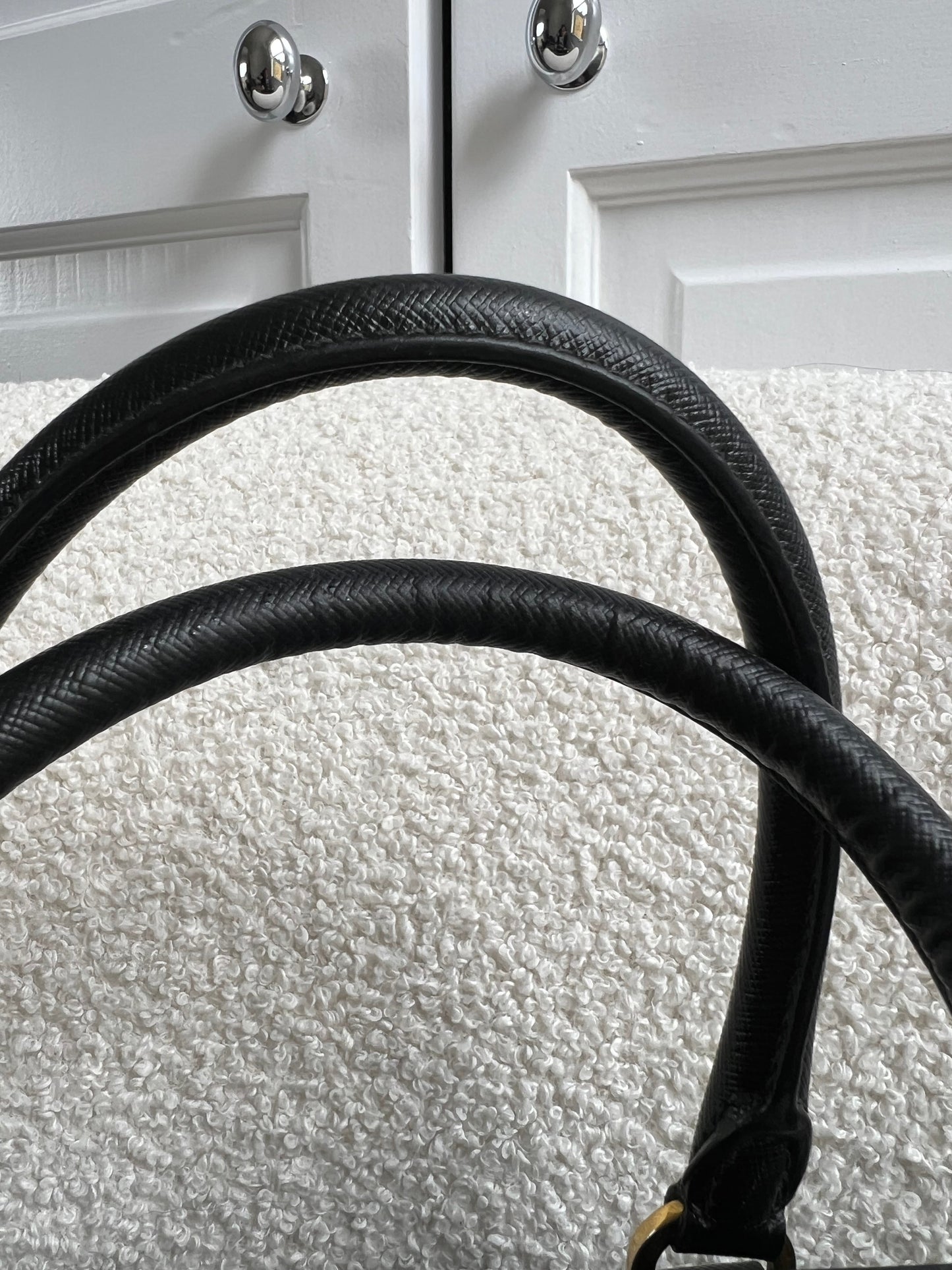 Prada Black Galleria Saffiano Tote