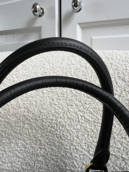 Prada Black Galleria Saffiano Tote
