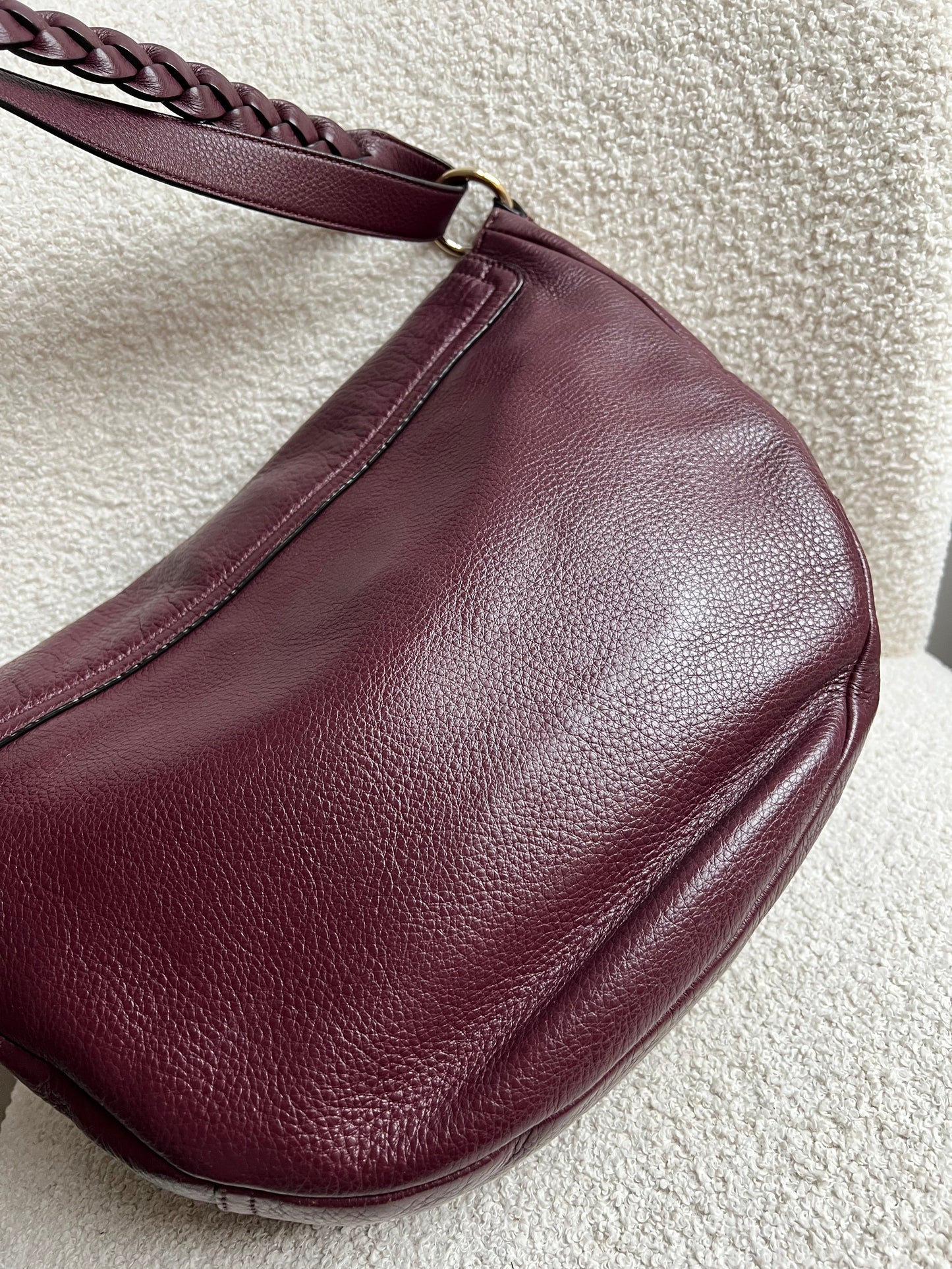 Mulberry Oxblood Daria Satchel (RRP £795)