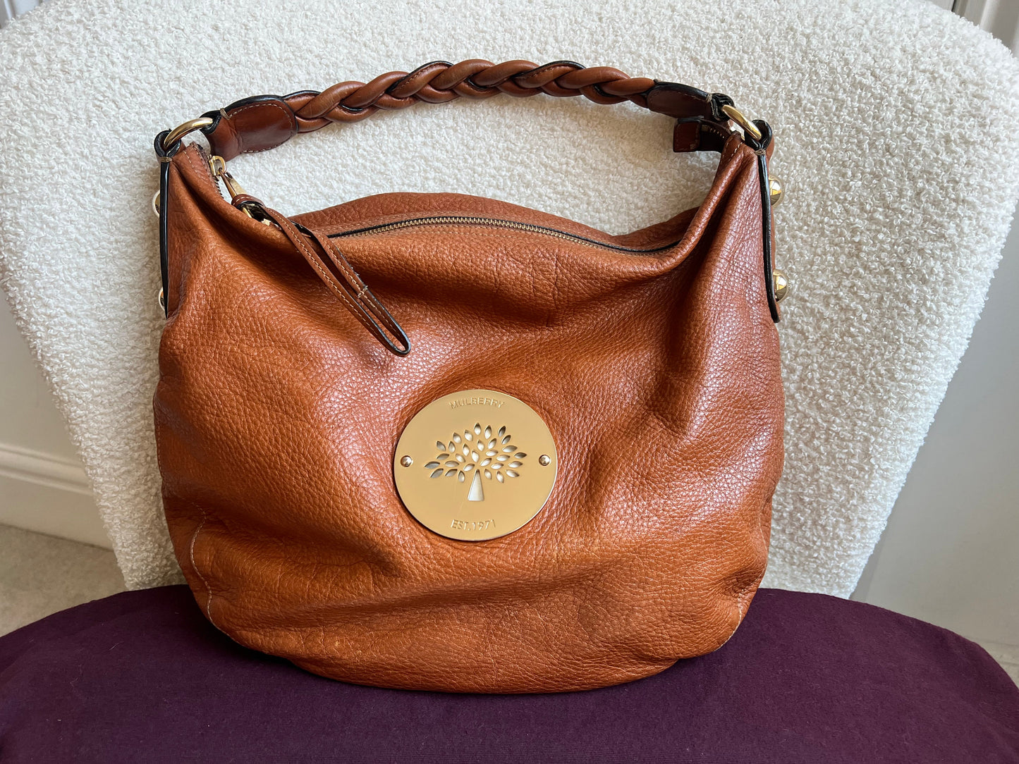 Mulberry Oak Daria Hobo (RRP £795)