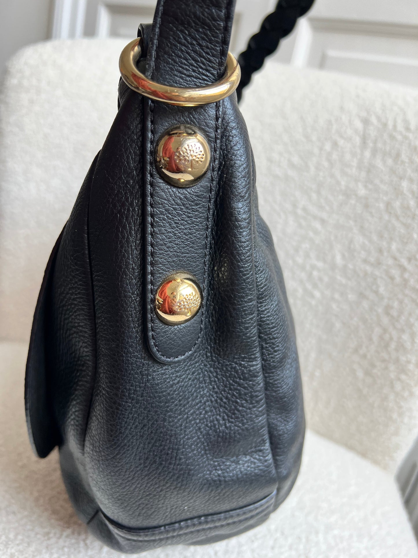 Mulberry Black Daria Satchel (RRP £795)