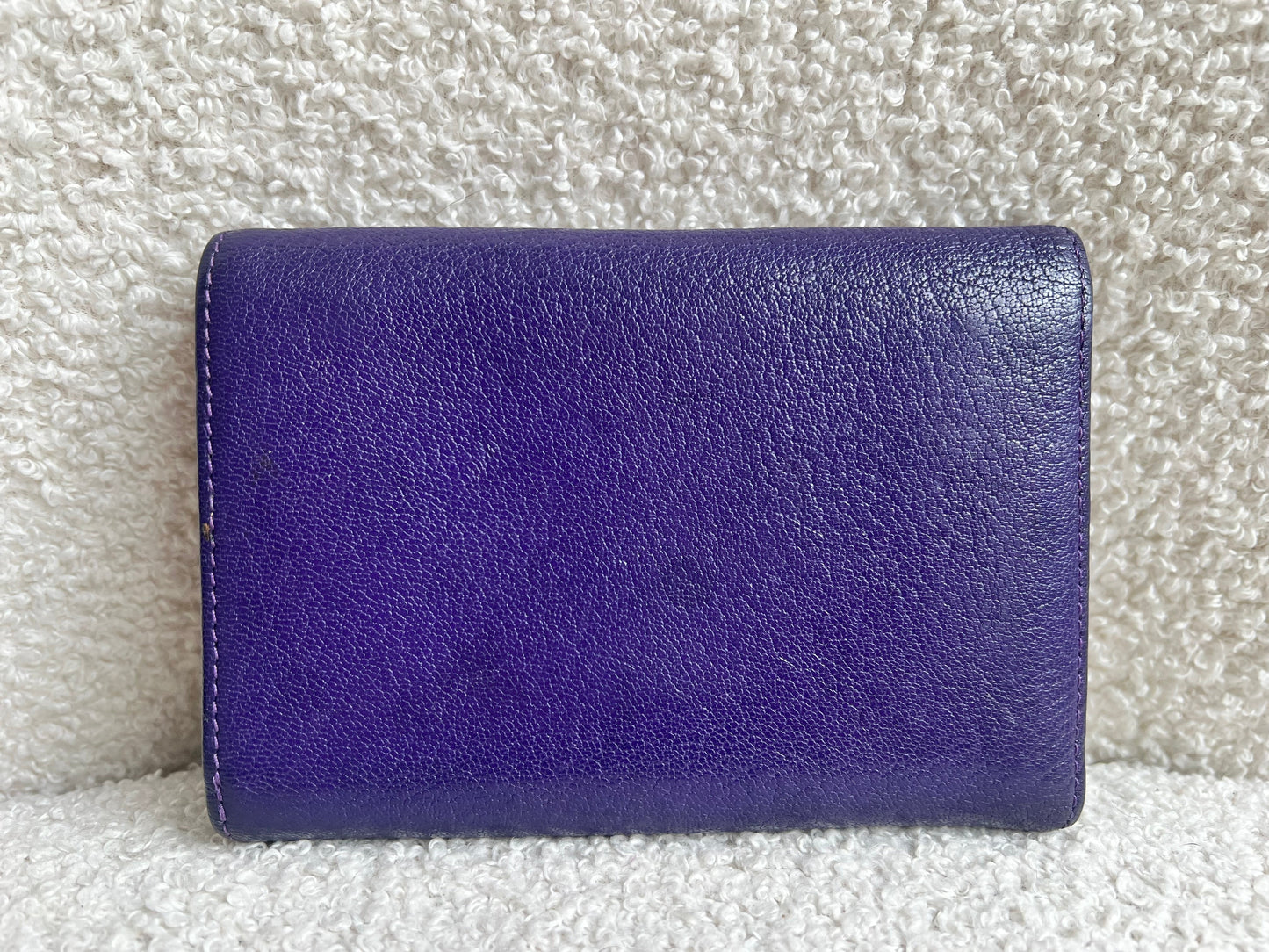 Mulberry Purple French Purse (RRP £275)