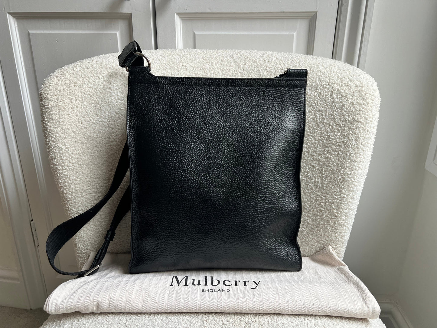 Mulberry Large Black Antony (RRP £825)