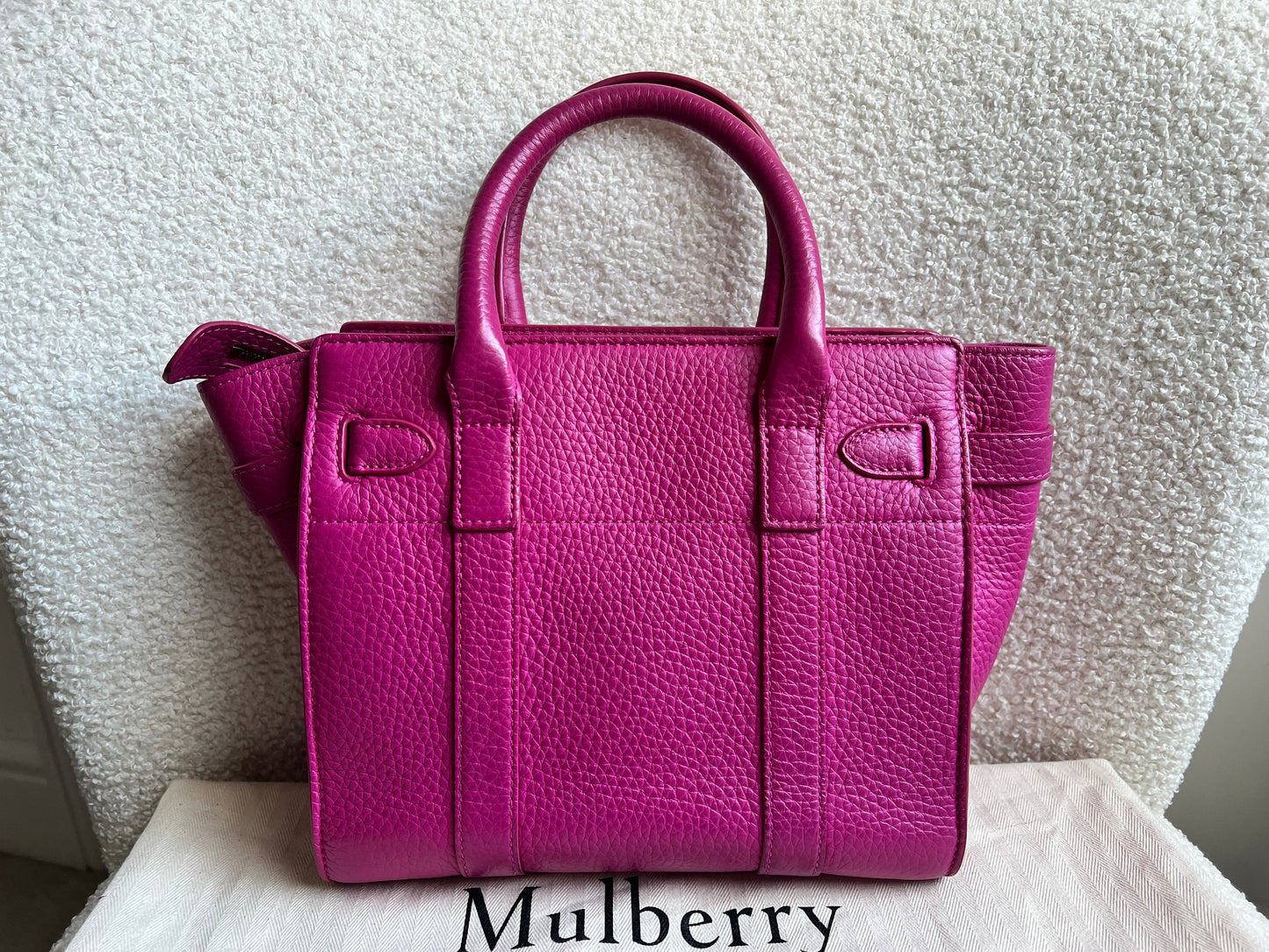 Mulberry Pink Mini Zipped Bayswater (RRP £1095)