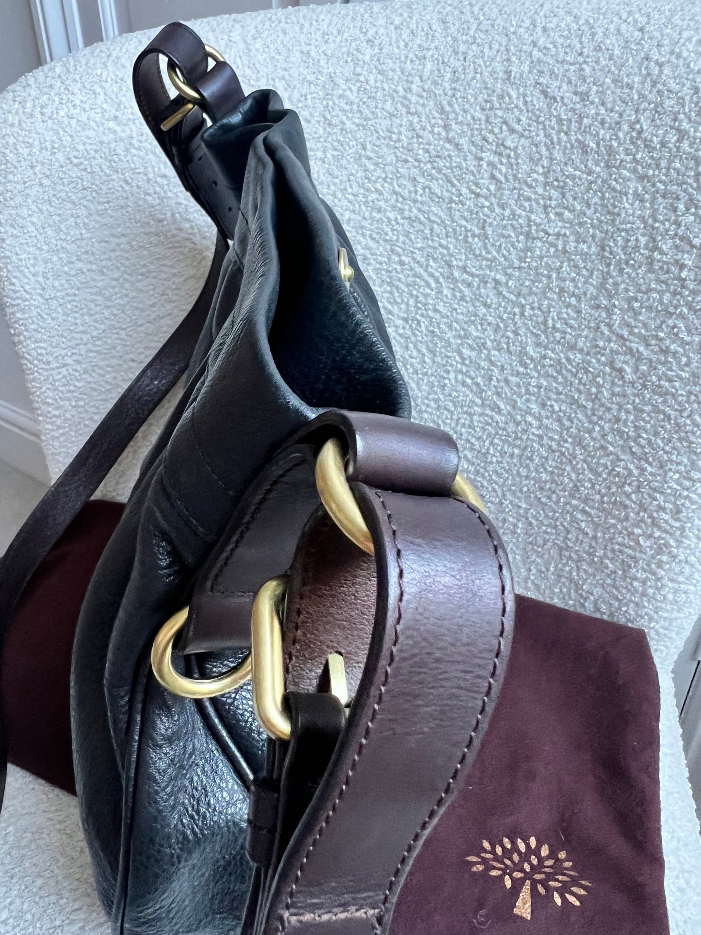 Mulberry Black Mitzy Messenger