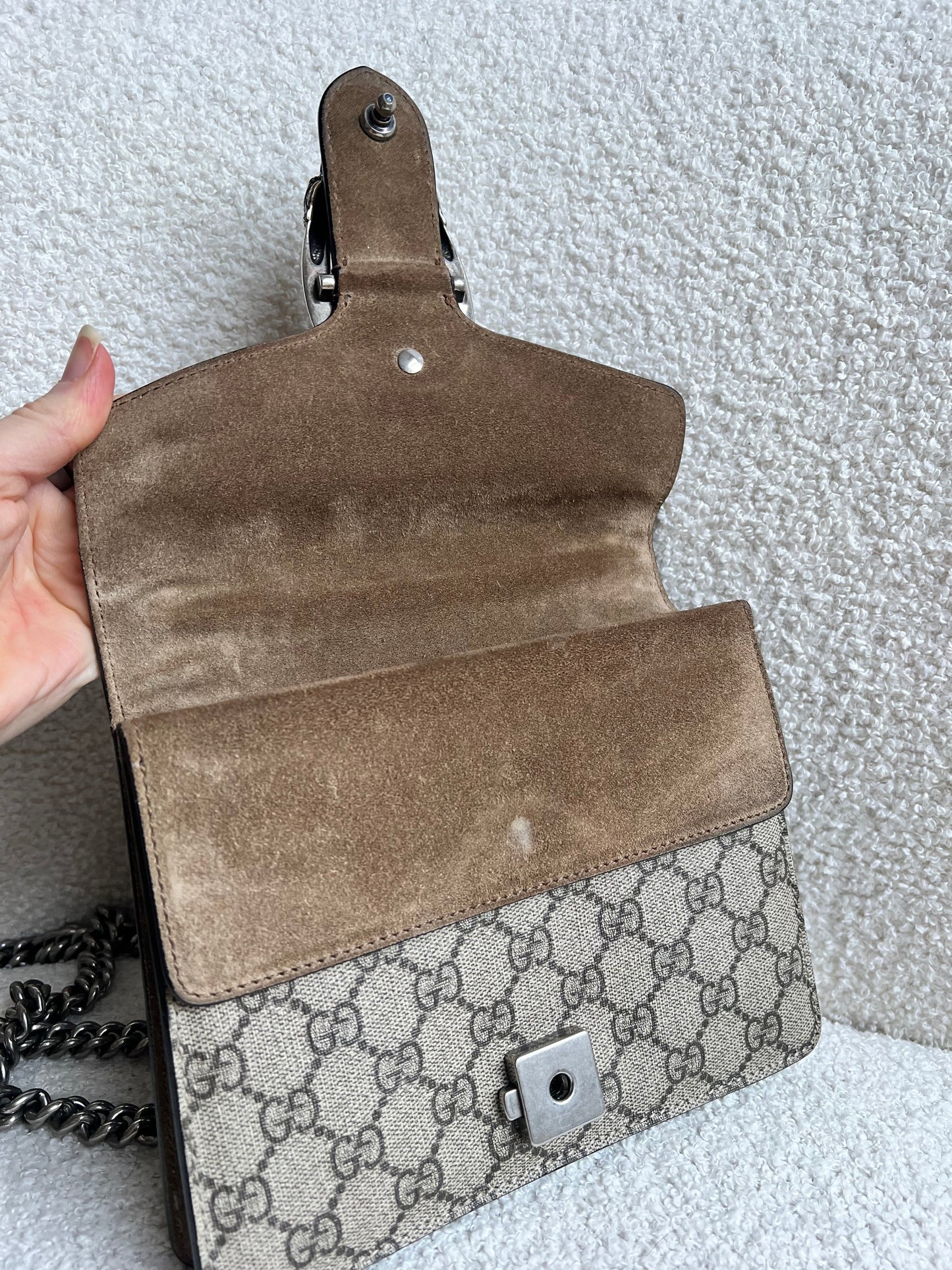 Gucci Dionysus GG Supreme Mini Shoulder Bag (RRP £1,890)