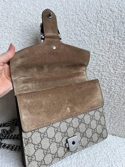 Gucci Dionysus GG Supreme Mini Shoulder Bag (RRP £1,890)