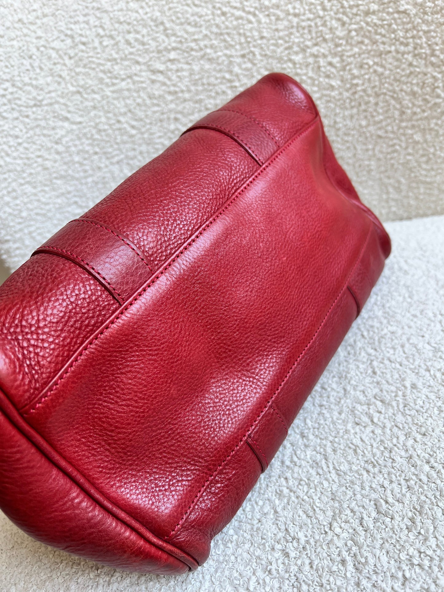 Mulberry Poppy Red Bayswater Satchel (RRP £995)
