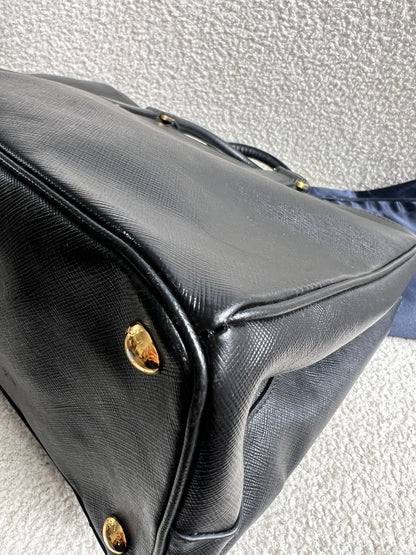 Prada Black Galleria Saffiano Tote