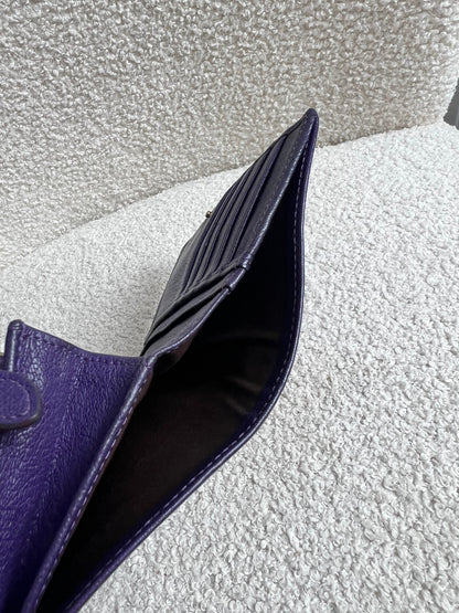 Mulberry Purple French Purse (RRP £275)