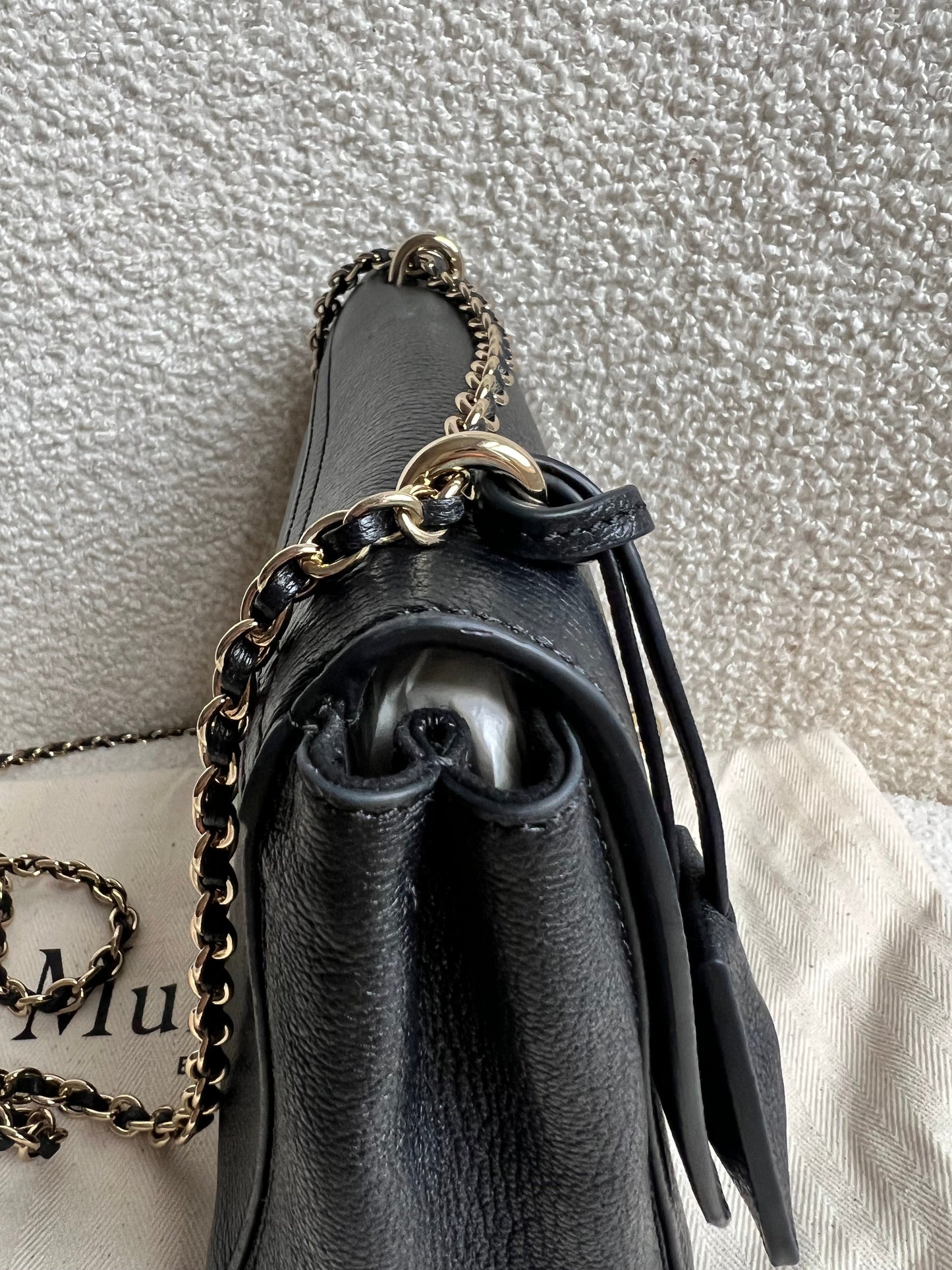 Mulberry Black Regular Lily with Gold Hardware (RRP £995)