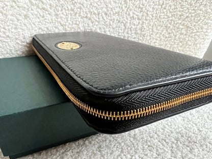 Mulberry Black Plaque Continental Wallet (RRP £375)