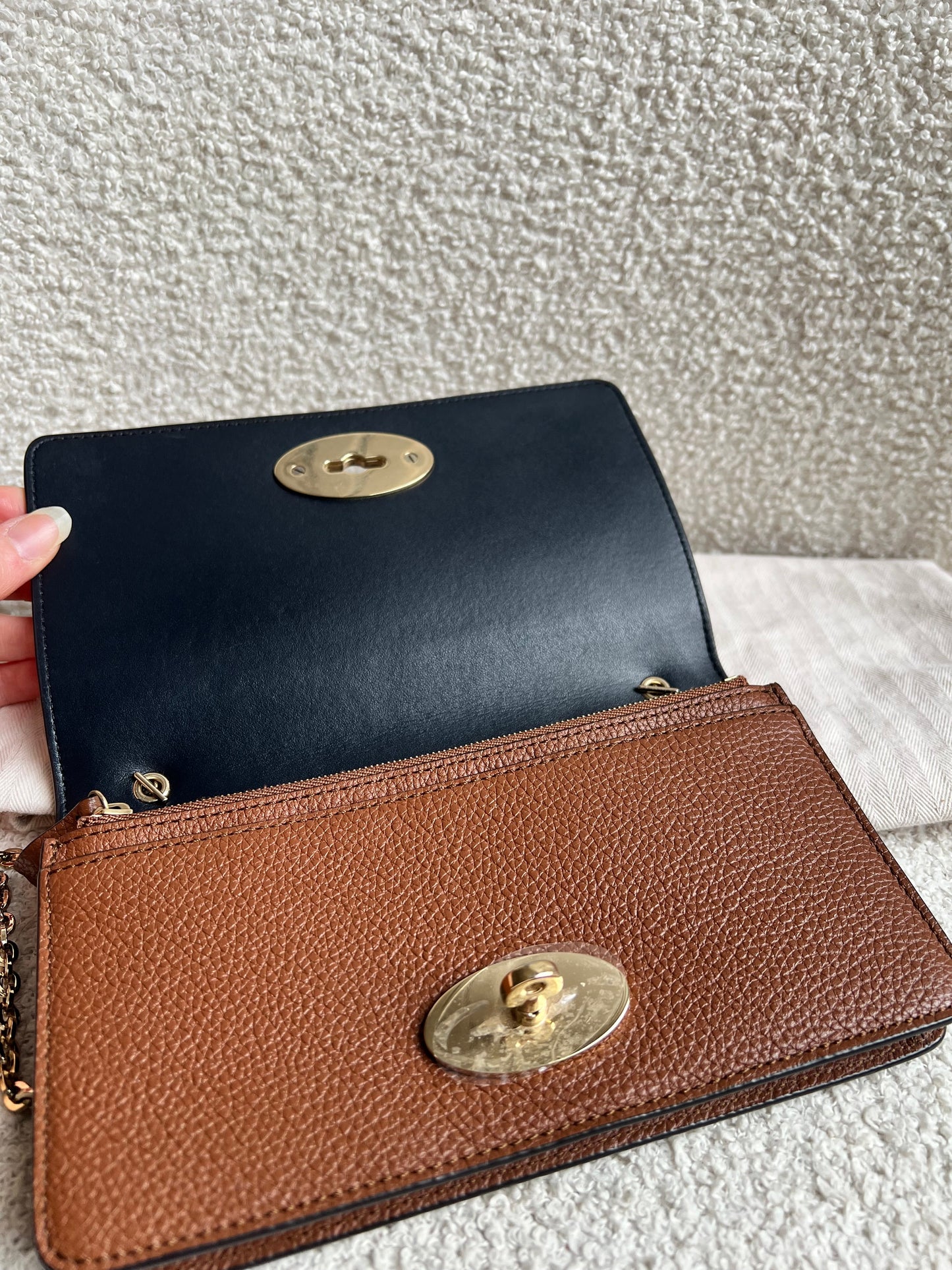 Mulberry Oak Bayswater Clutch (RRP £495)