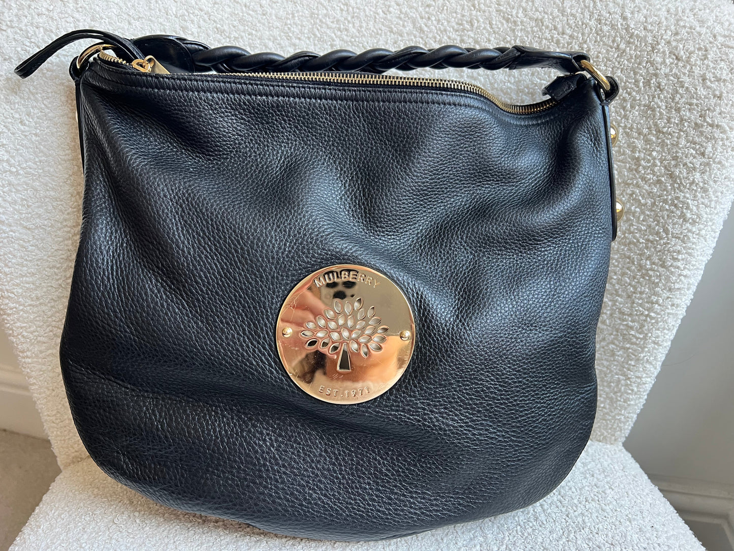 Mulberry Black Daria Hobo (RRP £795)