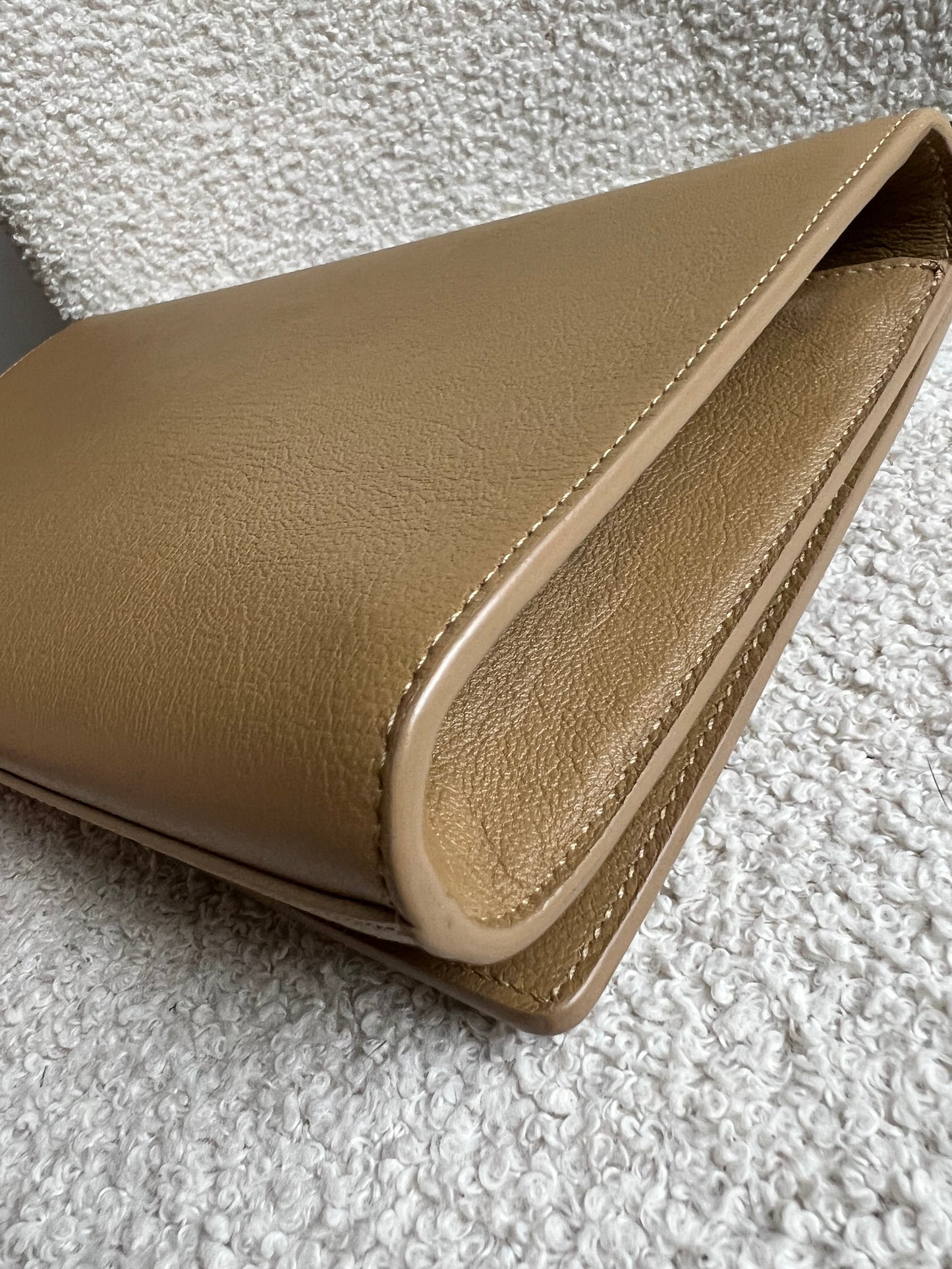 Yves Saint Laurent (YSL) Beige Belle de Jour Clutch