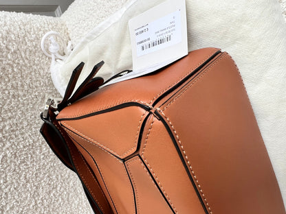 Loewe Tan Small Puzzle Bag (RRP £2550)