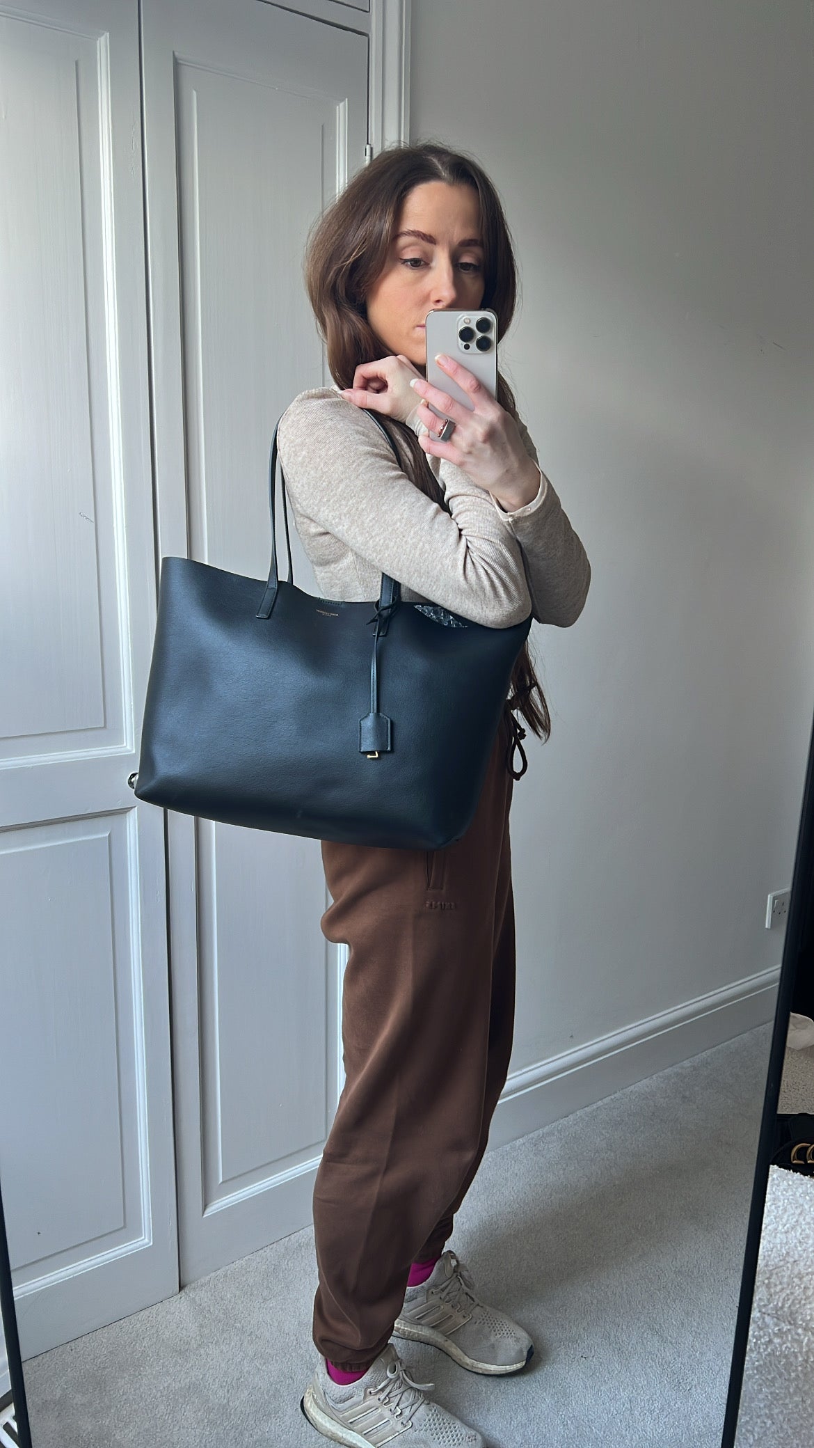 Yves Saint Laurent (YSL) Black E/W Shopping Tote (RRP £1115)