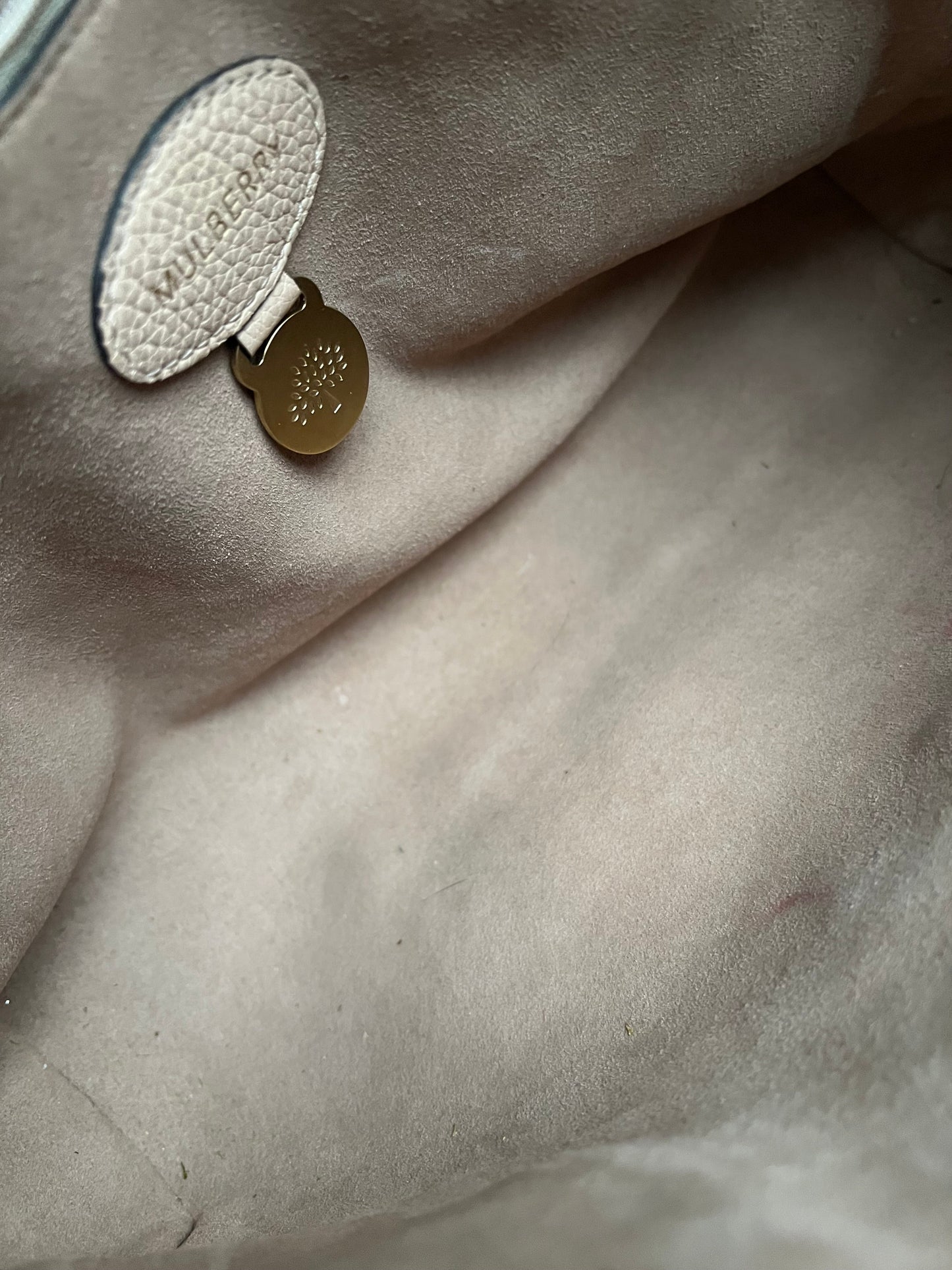 Mulberry Rosewater Medium Lily with Gold Hardware (RRP £1095)