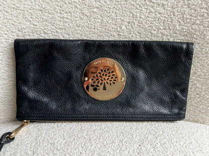Mulberry Black Daria Clutch (RRP £550)