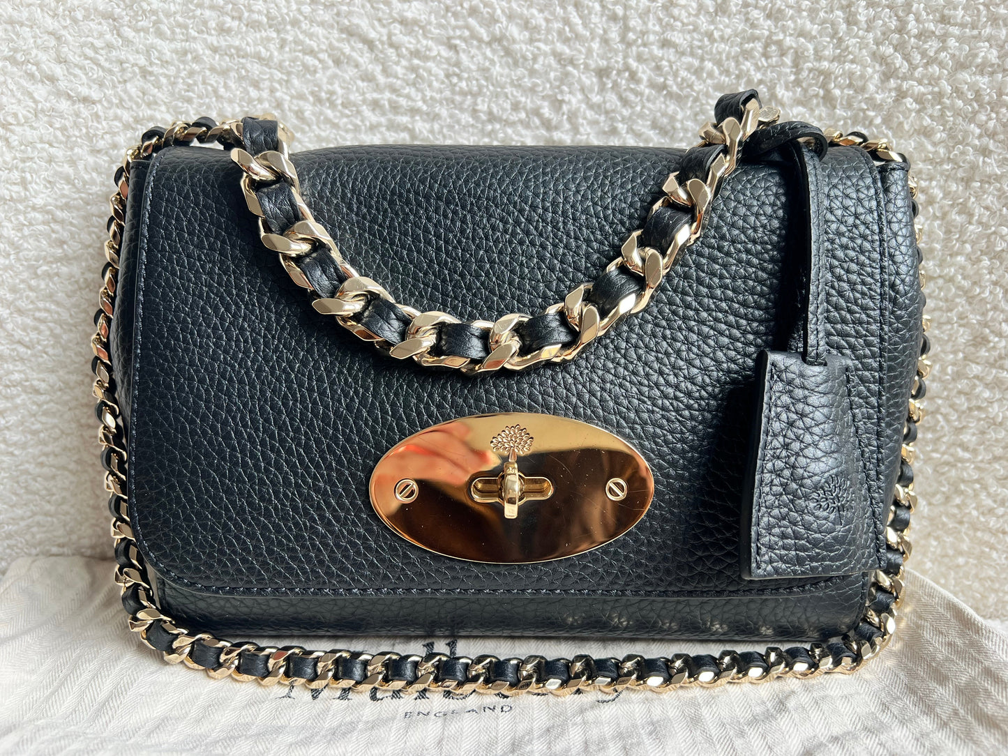 Mulberry Black Regular Top Handle Lily (RRP £1095)
