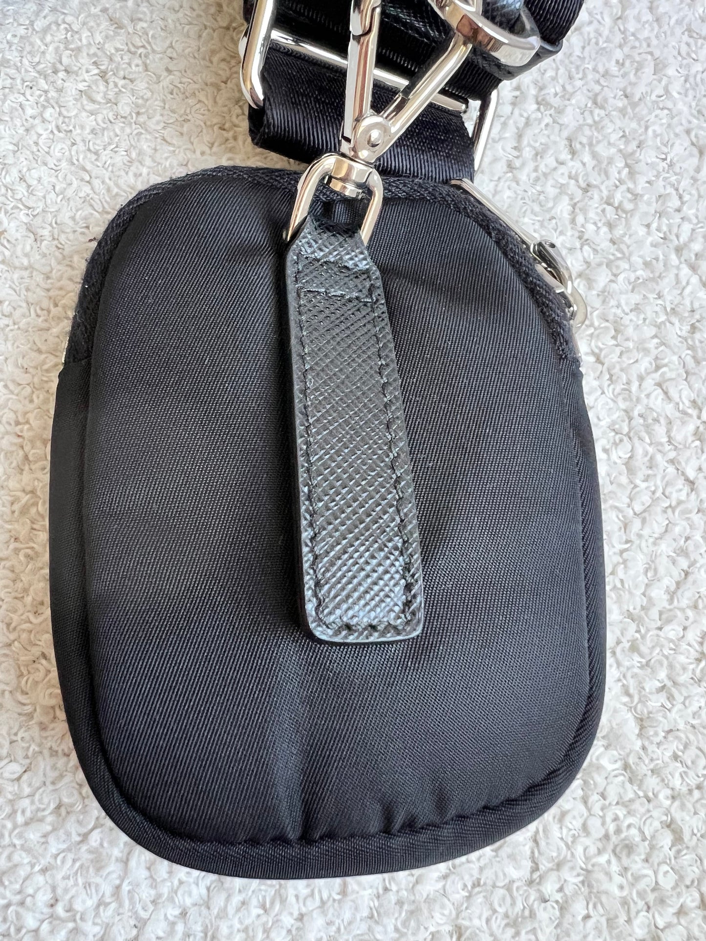 Prada Re-edition Black Nylon Shoulder Bag (RRP £1,500)