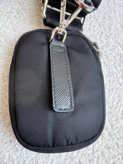 Prada Re-edition Black Nylon Shoulder Bag (RRP £1,500)