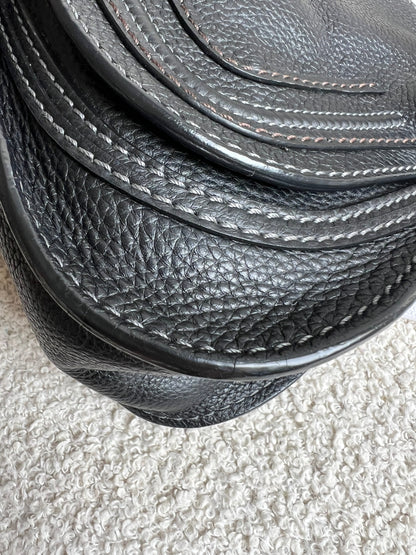Chloe Black Mini Marcie Double Carry Bag