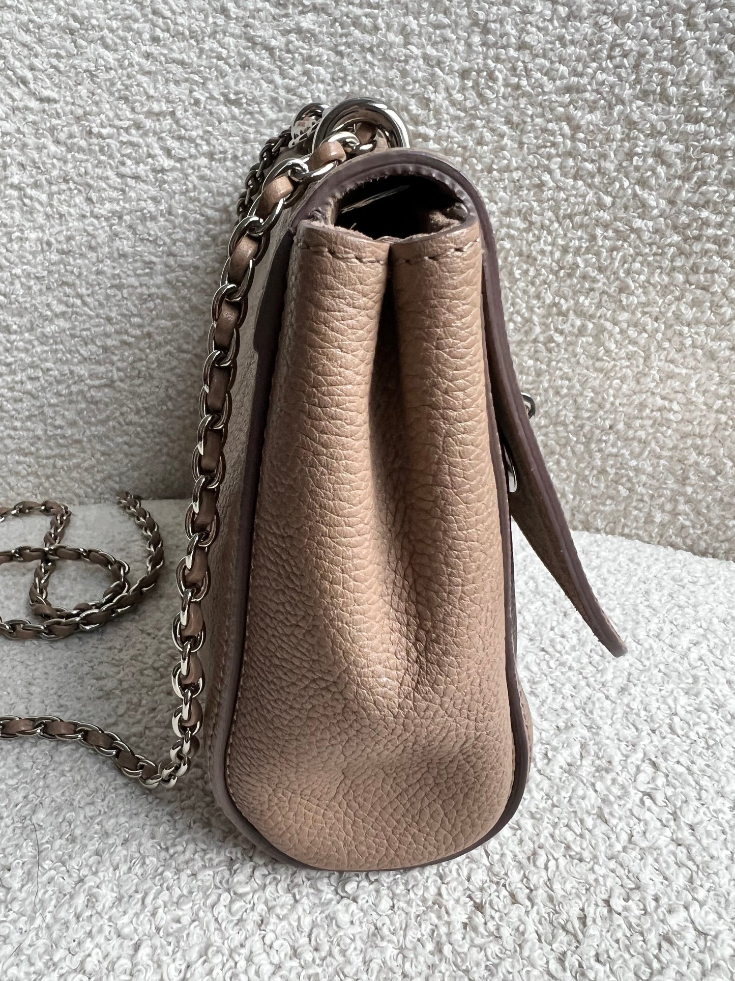 Mulberry Mushroom Grey Regular Lily with Silver Hardware (RRP £995)