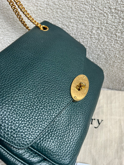 Mulberry Green Darley Shoulder Bag (RRP £1095)
