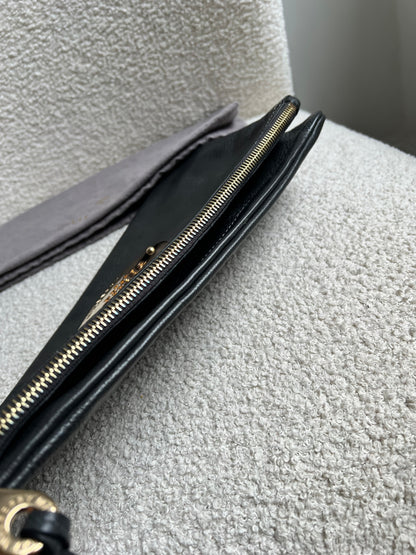 Mulberry Dark Grey Daria Clutch (RRP £550)