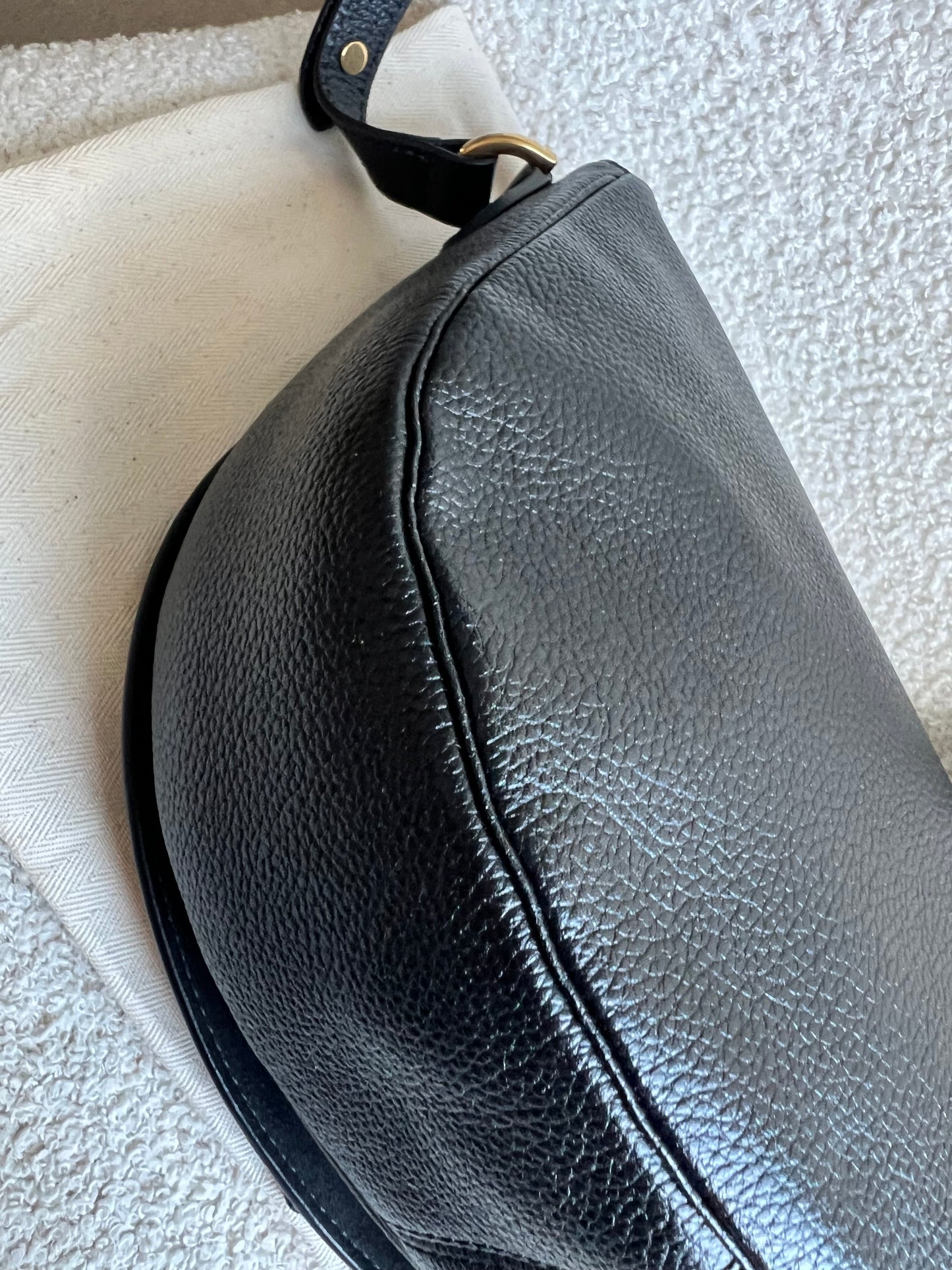 Mulberry Black Tessie Satchel (RRP £650)