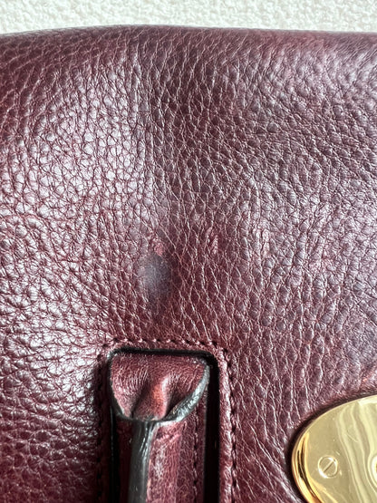 Mulberry Oxblood Mini Cara Backpack (RRP £850)