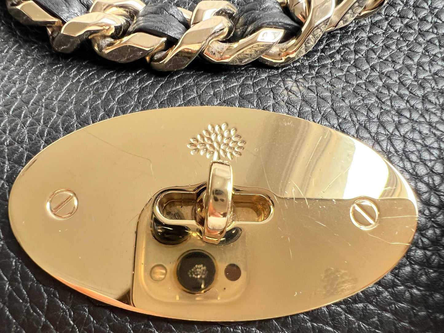 Mulberry Black Regular Top Handle Lily (RRP £1095)