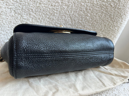 Mulberry Black Regular Lily with Gold Hardware (RRP £995)