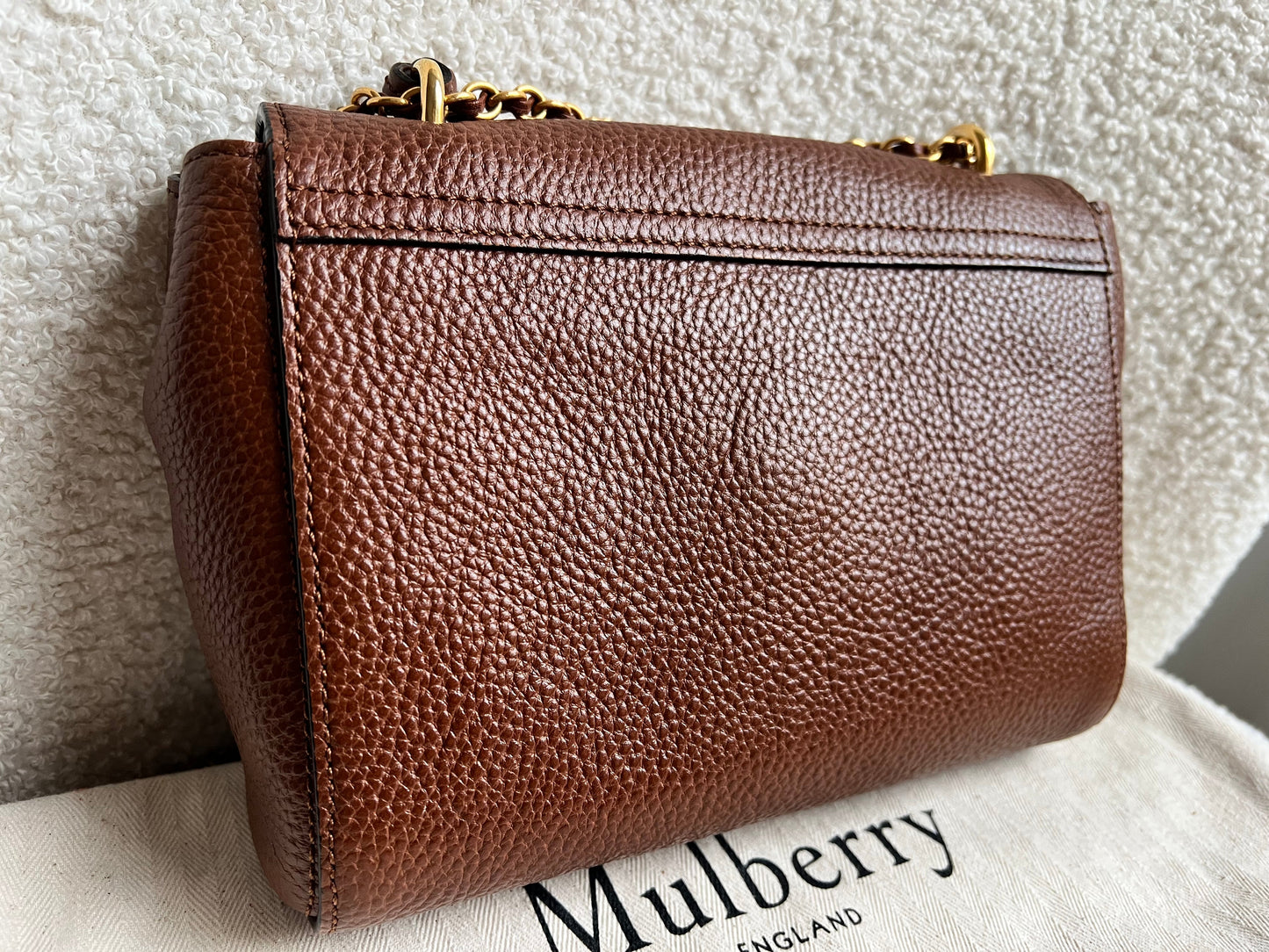 Mulberry Oak Regular Lily with Gold Hardware (RRP £995)
