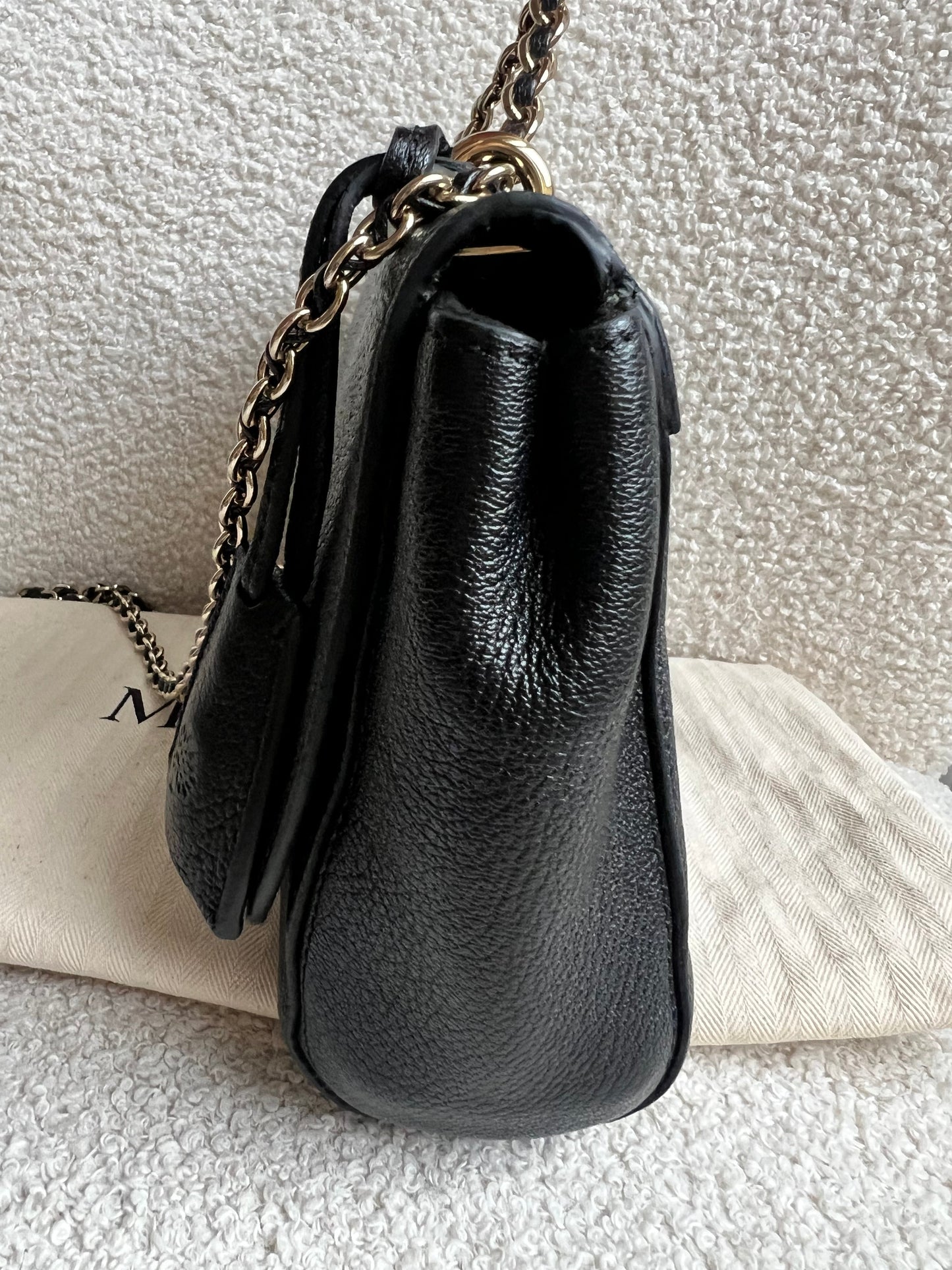Mulberry Black Regular Lily with Gold Hardware (RRP £995)