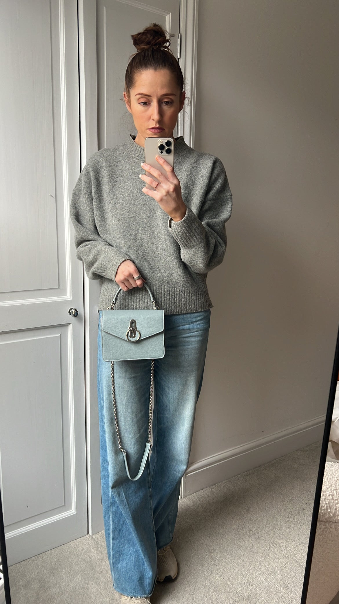 Mulberry Cloud Small Amberley Cross Body (RRP £675)