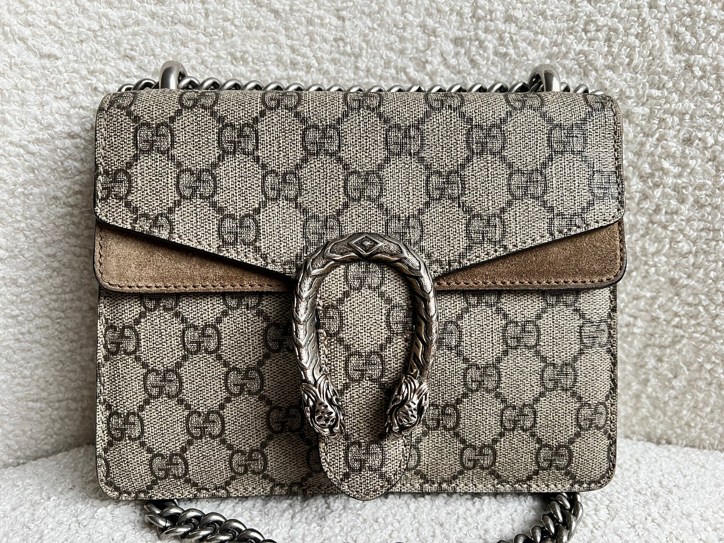 Gucci Dionysus GG Supreme Mini Shoulder Bag (RRP £1,890)