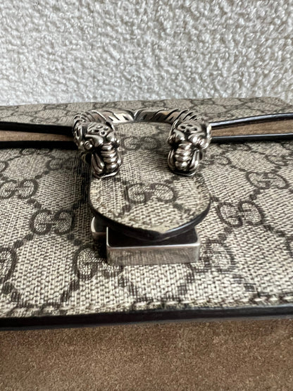 Gucci Dionysus GG Supreme Mini Shoulder Bag (RRP £1,890)