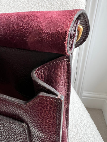Mulberry Medium Oxblood Antony (RRP £695)
