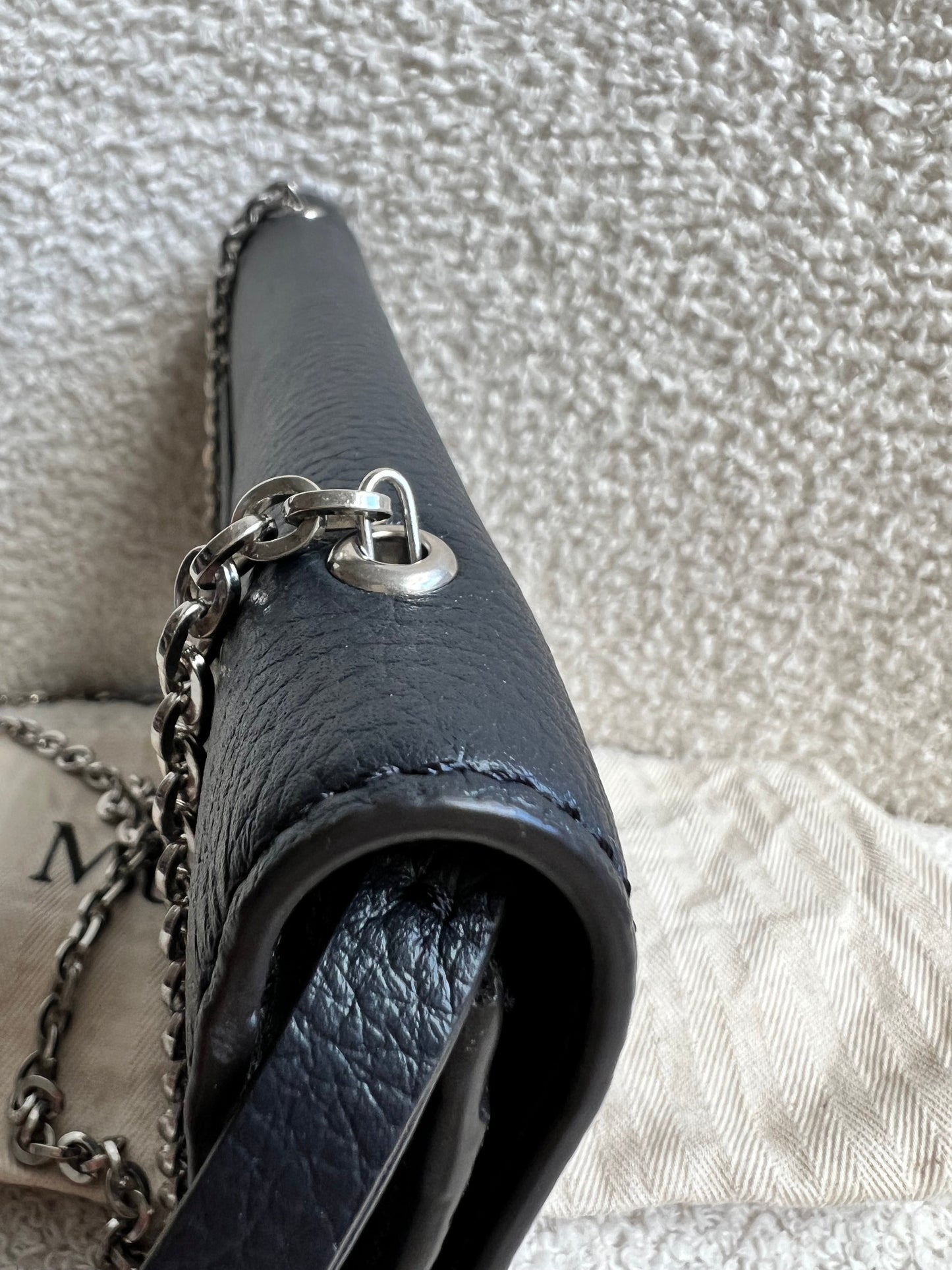 Mulberry Midnight Bayswater Clutch (RRP £495)