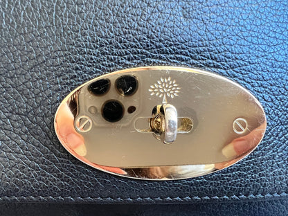 Mulberry Black Regular Lily with Gold Hardware (RRP £995)