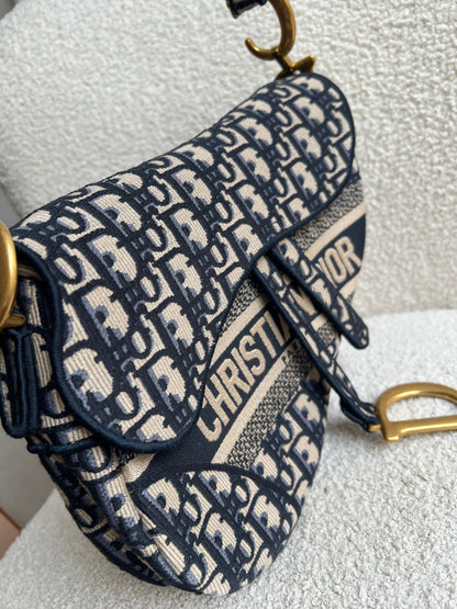 Christian Dior Oblique Saddle Bag